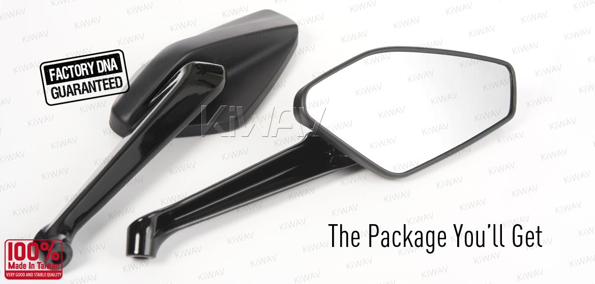 KiWAV OEM replacement mirrors FD916 for Ducati Diavel a pair