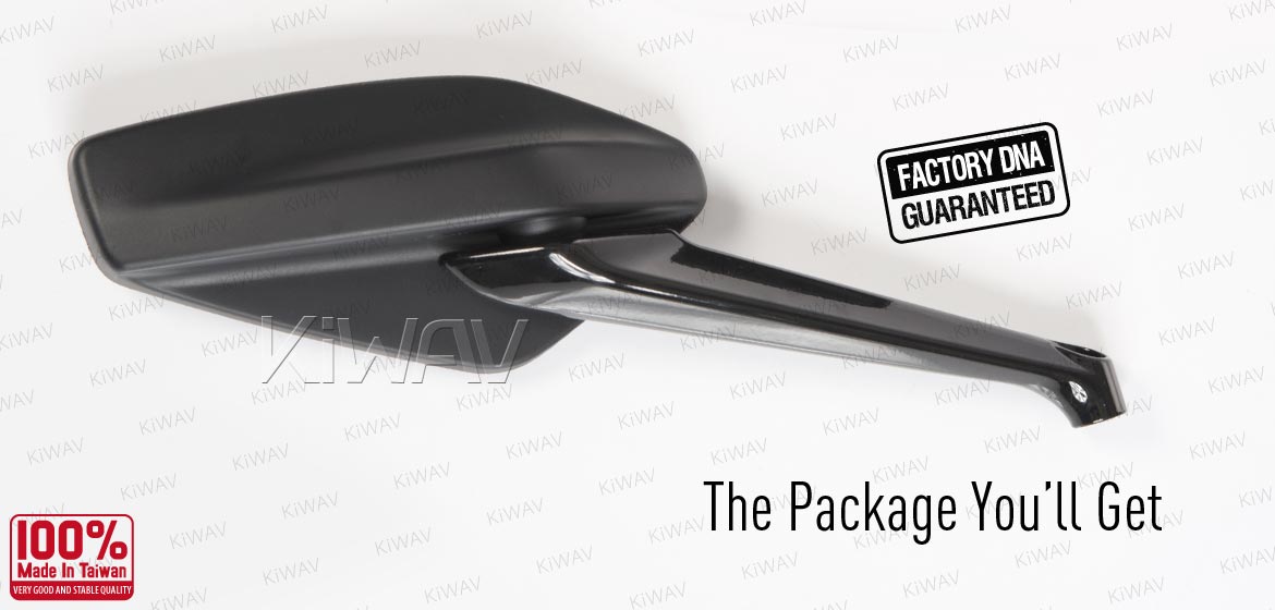 KiWAV OEM replacement mirrors FD916 for Ducati Diavel right hand