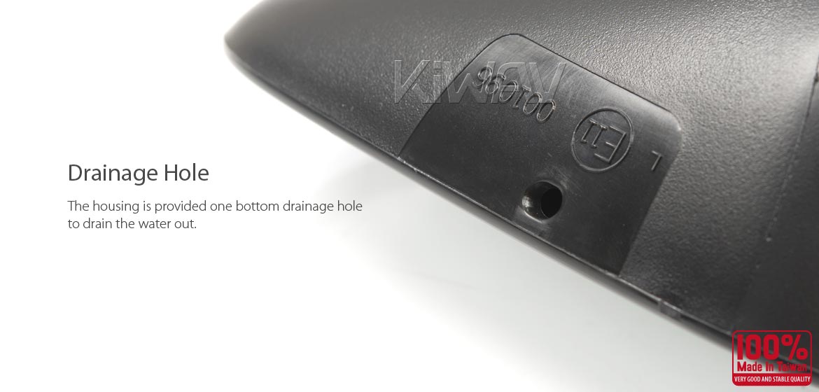 KiWAV OEM replacement mirror FK178 for Kawasaki Ninja ZX10R right hand