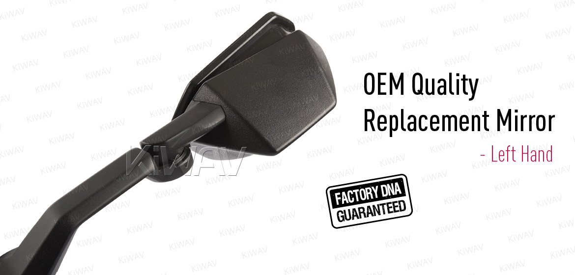 KiWAV OEM quality replacement mirror Kawasaki Ninja ZX-10R