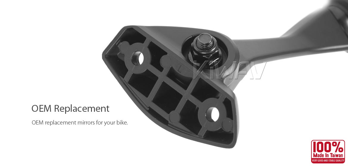 KiWAV OEM replacement mirror left hand LH compatible for Suzuki GSX-250R 18~19