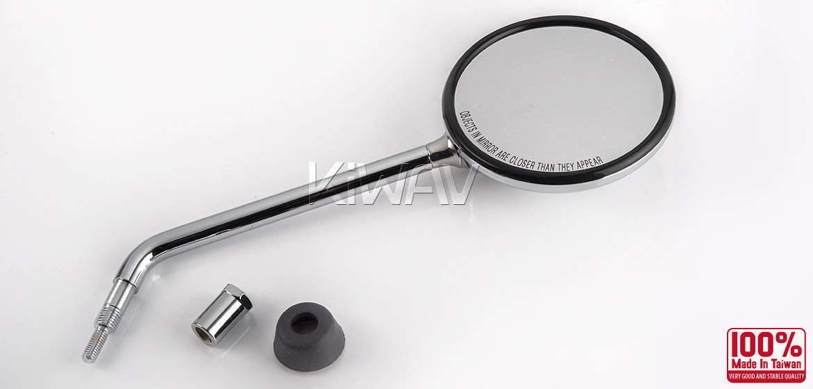 OEM replacement mirror FV-025-1 for PIAGGIO Liberty RST125 200 Vespa LX 50 125 150 right hand