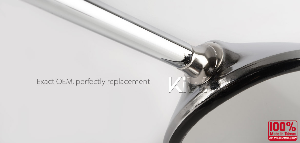 OEM replacement mirrors FV-026-2 for Vespa vintage GT Granturismo GTS GTV LXV a pair