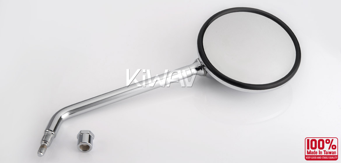 OEM replacement mirrors FV-026-2 for Vespa vintage GT Granturismo GTS GTV LXV right hand