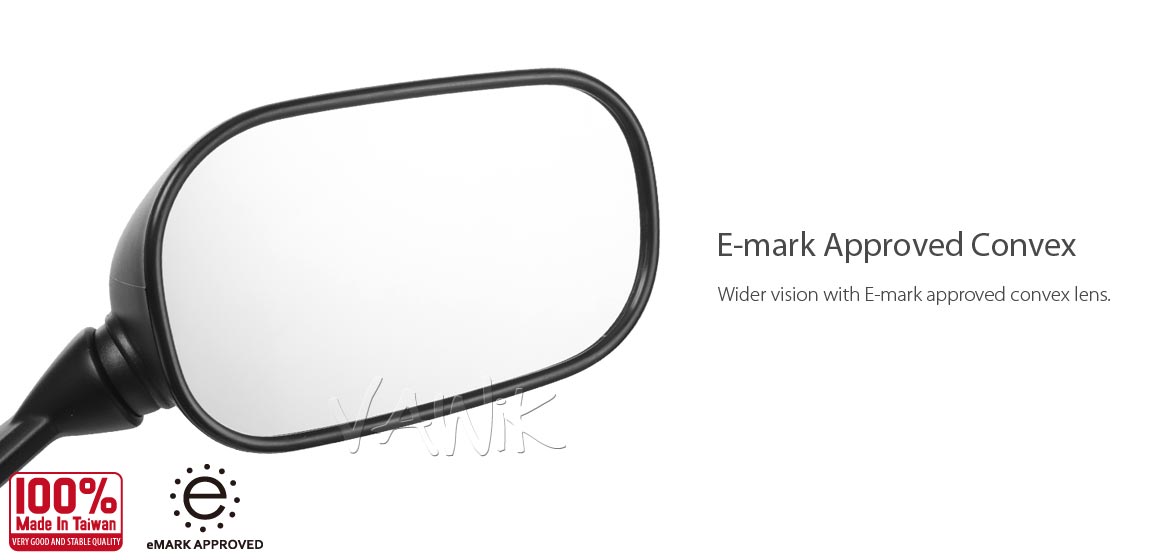 VAWiK OEM replacement mirror FY357 for Yamaha XJ6 Diversion right hand