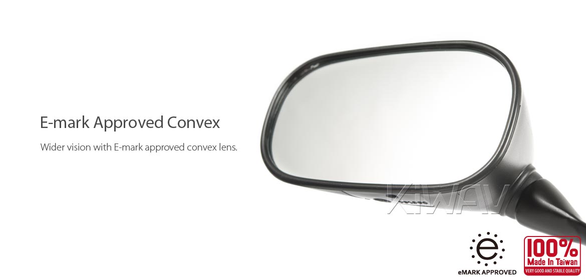 KiWAV OEM replacement mirror FY869 for Yamaha YZF-R1 both hand