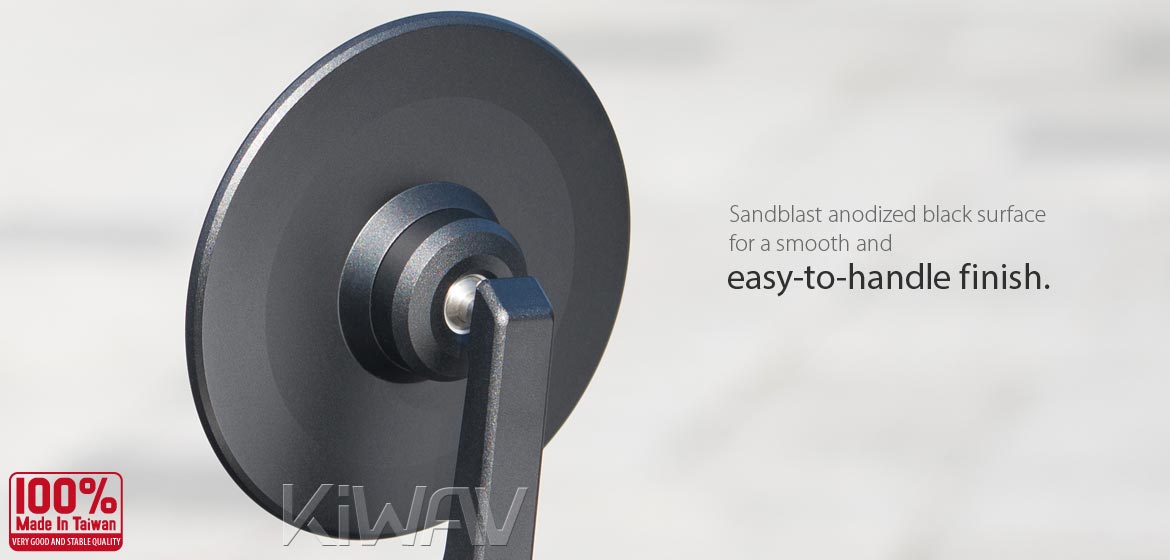 KiWAV motorcycle CNC forge anodized aluminum round bar end mirror Colin compatible for BMW M12 threaded handlebars