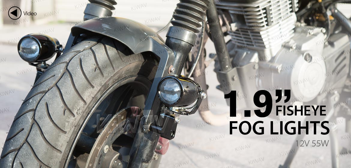 製品一覧: バイク用LEDフォッグランプ NS-2417 丸いフォグランプ