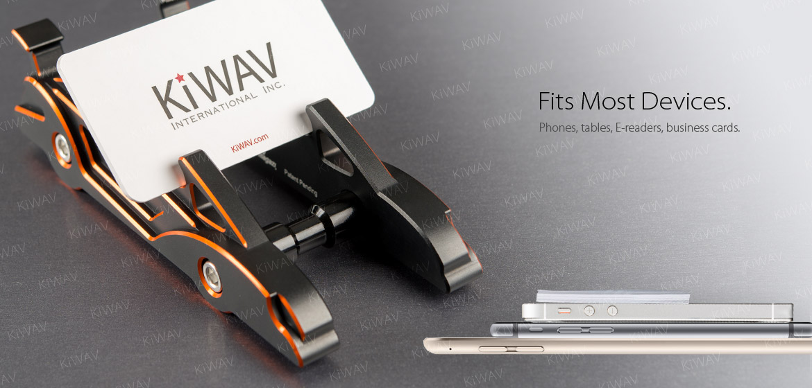 two angle display stand Macca - orange