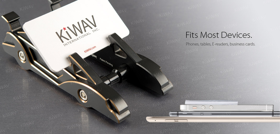 two angle display stand Macca - titanium-gold