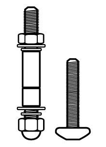 5/16 inch bolts are for Harley-Davidson only