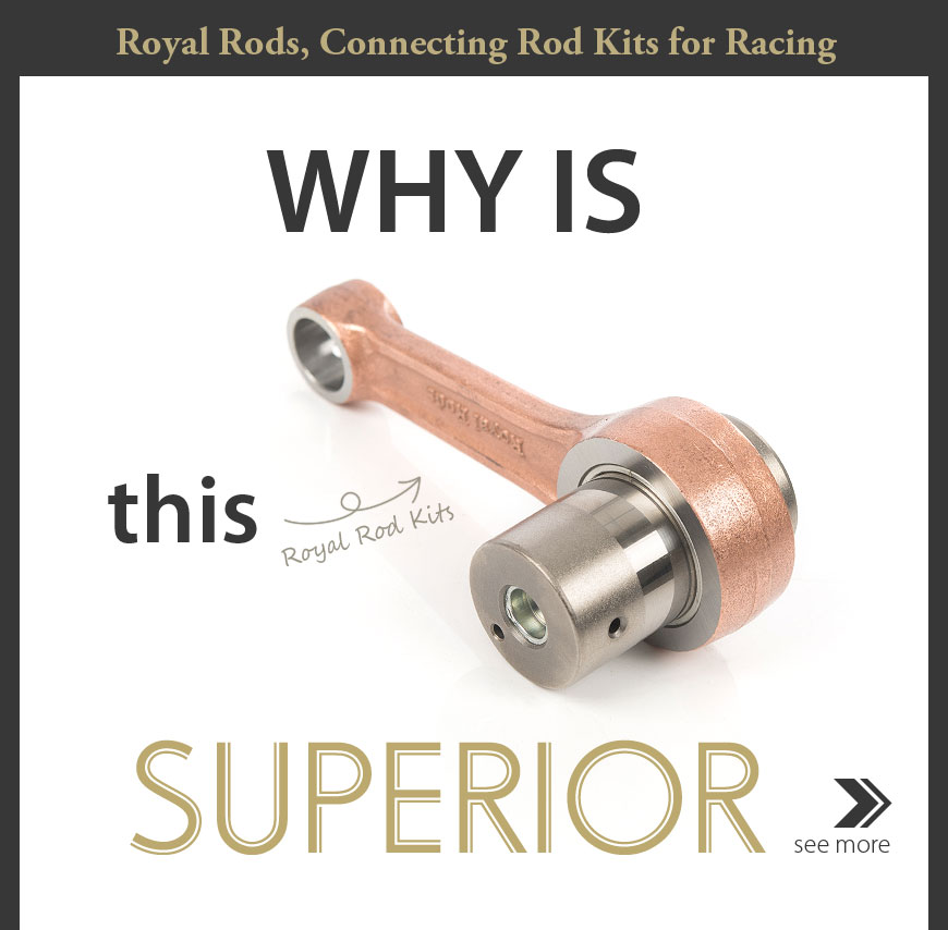 KiWAV Royal Rods RK-5221 connecting rod for Kawasaki KX250F 2021~2023