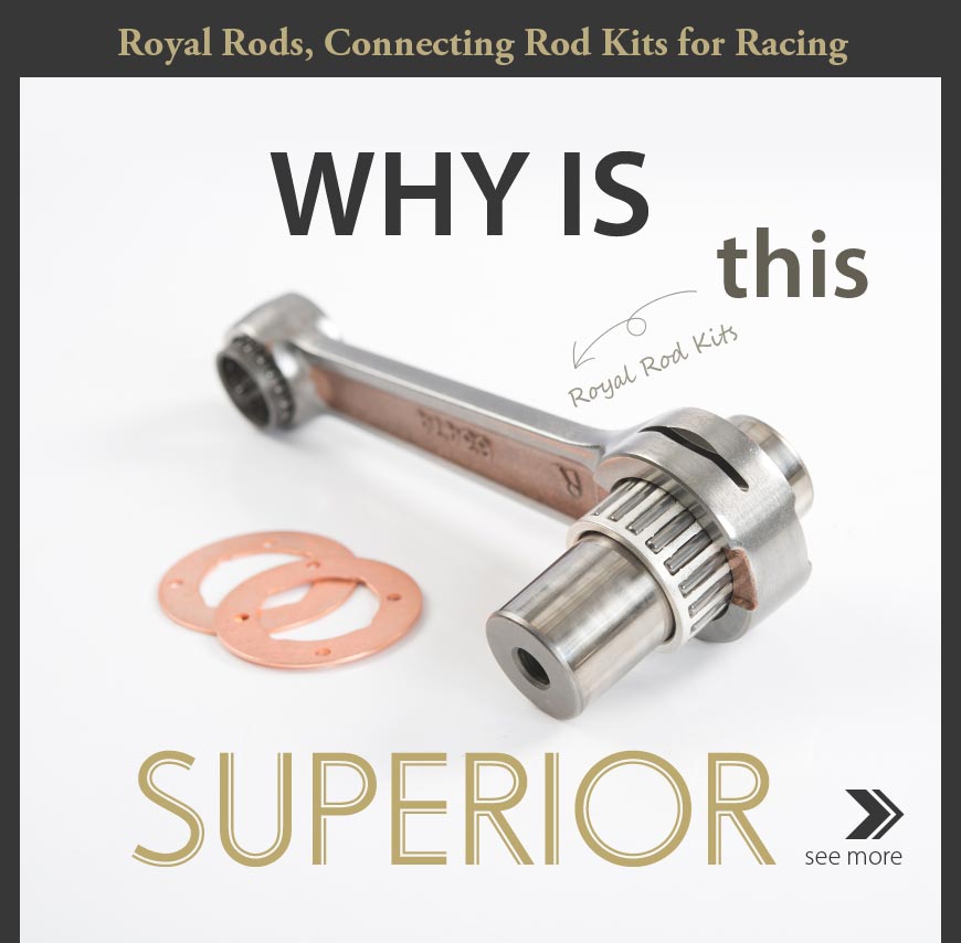 VAWiK Royal Rods RO-8211 connecting rod for HUSQVARNA WR360(92-02)