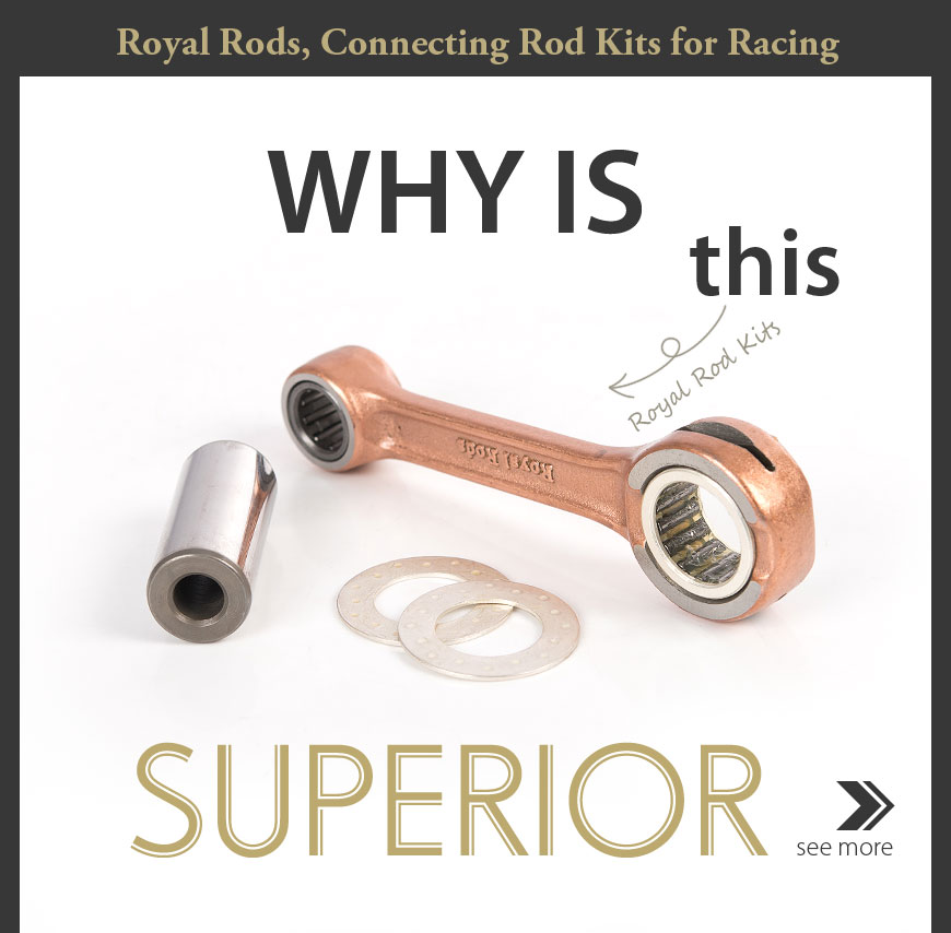 KiWAV Royal Rods RY-2229 connecting rod for Yamaha YZ65 '18-'20