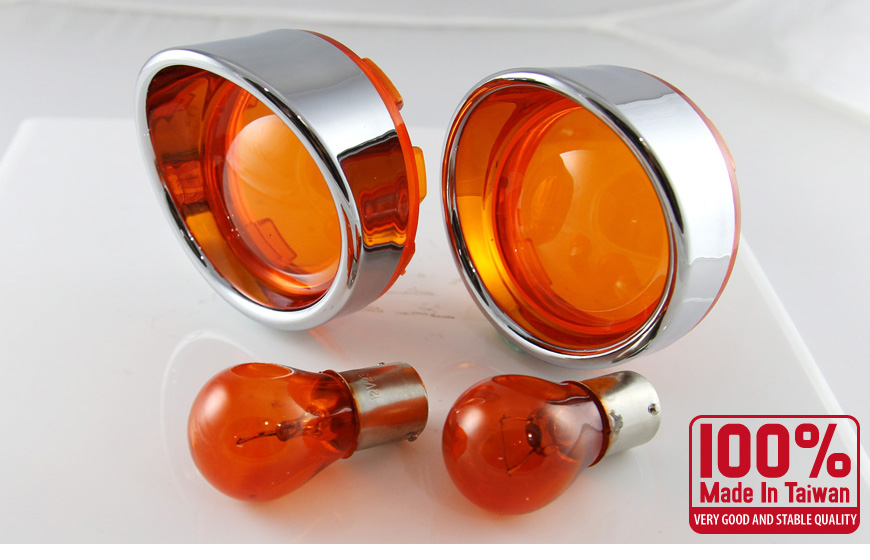 ハーレー 純正 エボ ウィンカーレンズ(F2R2)  オーリング　ボルト　セット harley-davison-visor-trim-ring
